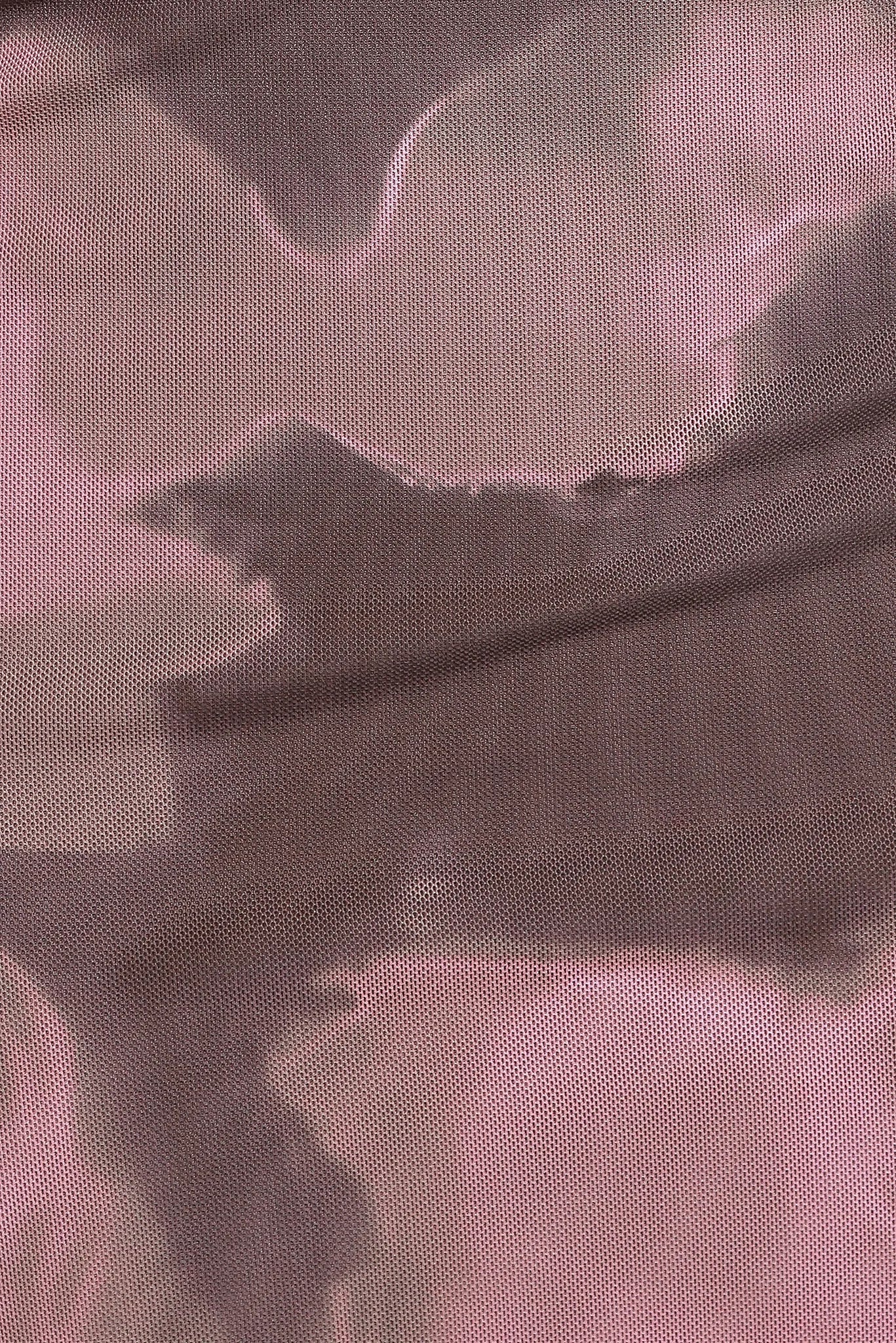 Alyssa Maxi Dress - Pink/Brown Print