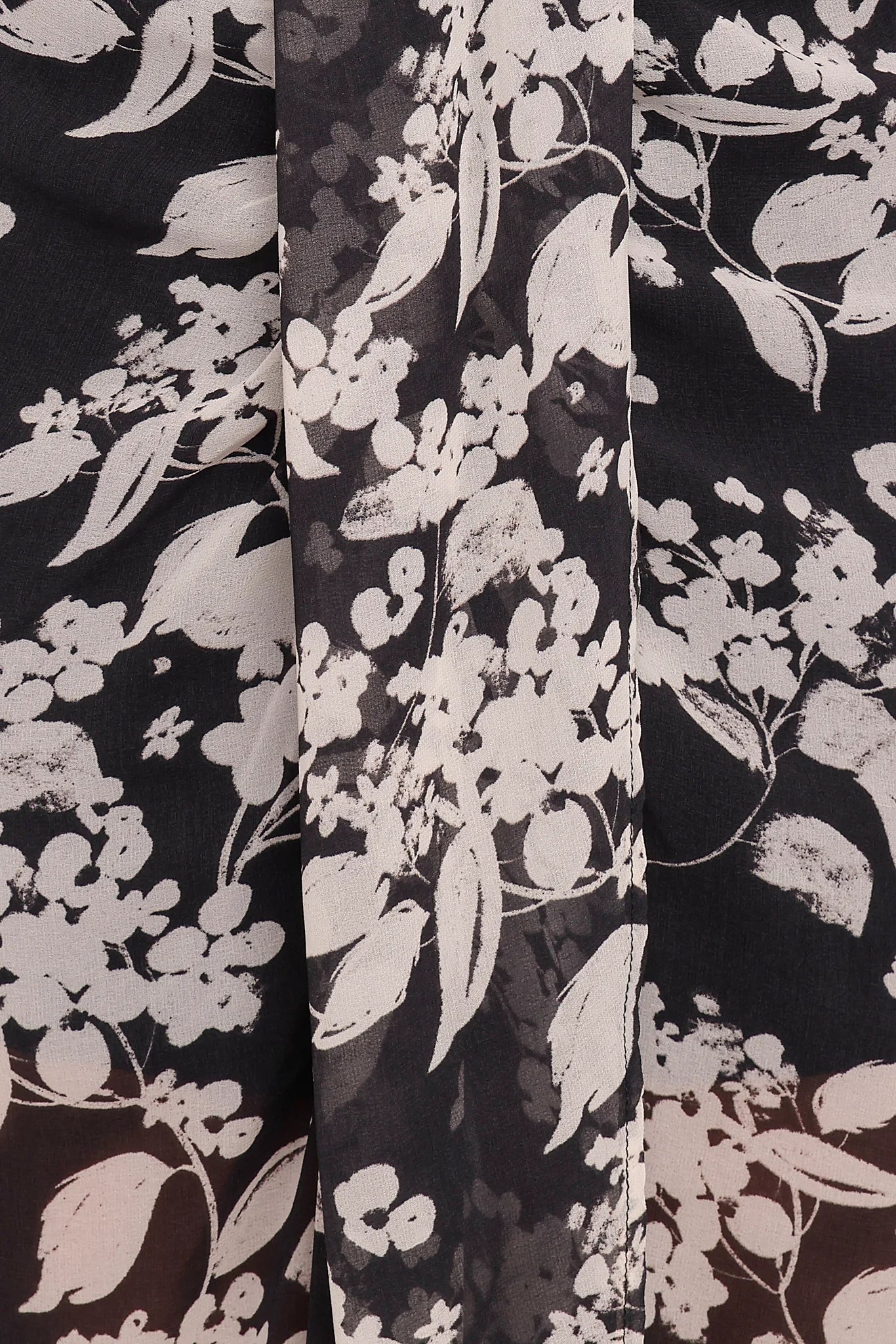 Audrina Maxi Dress - Black Floral