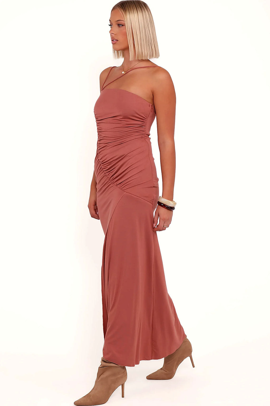 Avaline Maxi Dress - Terracotta