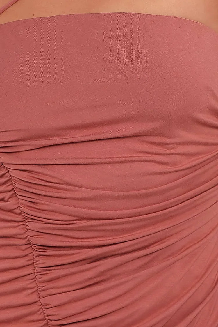 Avaline Maxi Dress - Terracotta
