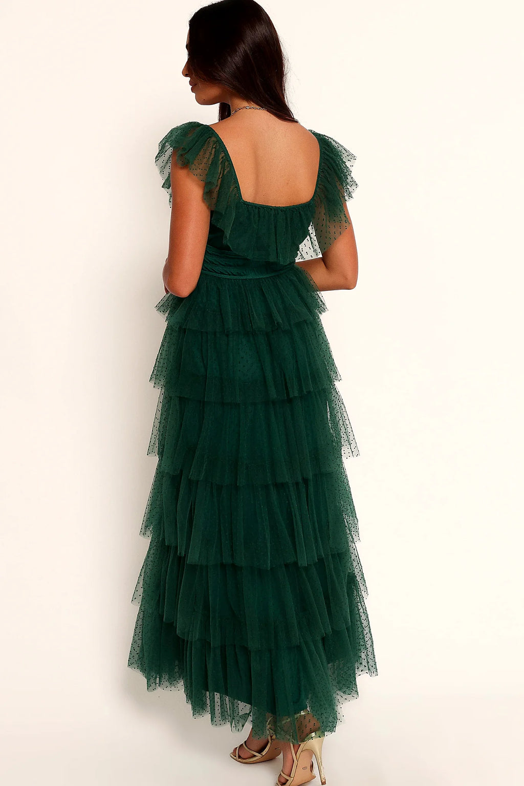 Belle Maxi Dress - Hunter Green