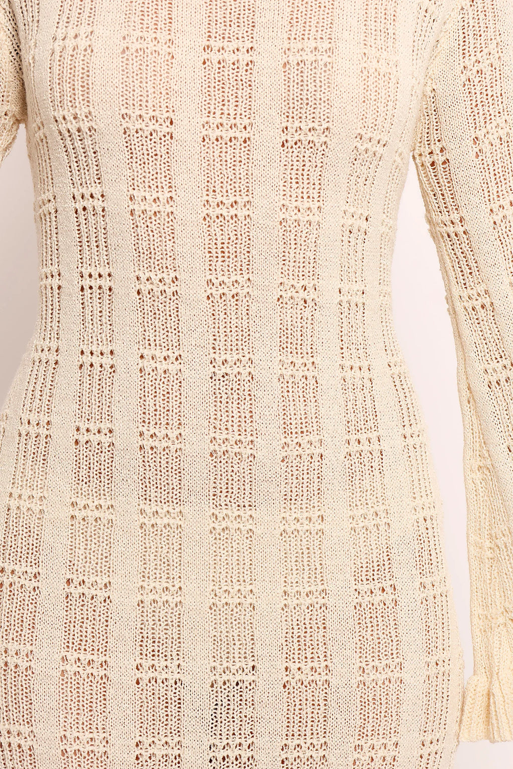 Colter Long Sleeve Maxi Dress - White
