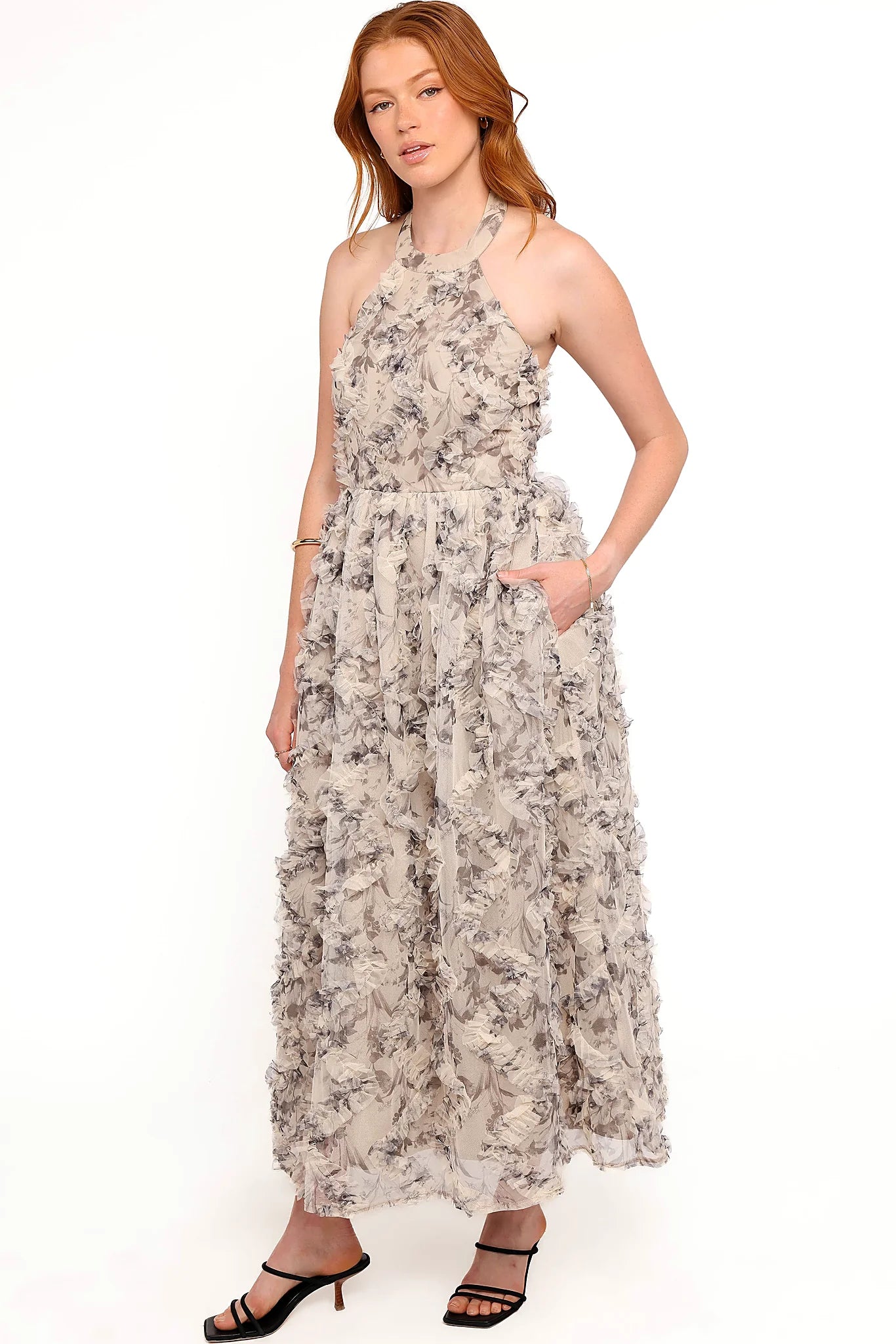 Delora Midi Dress - Floral