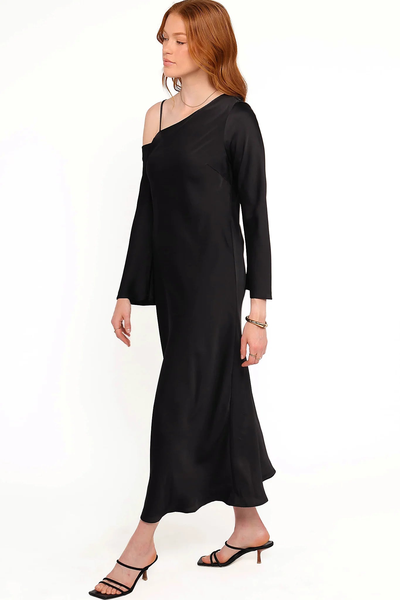 Lindra Maxi Dress - Black