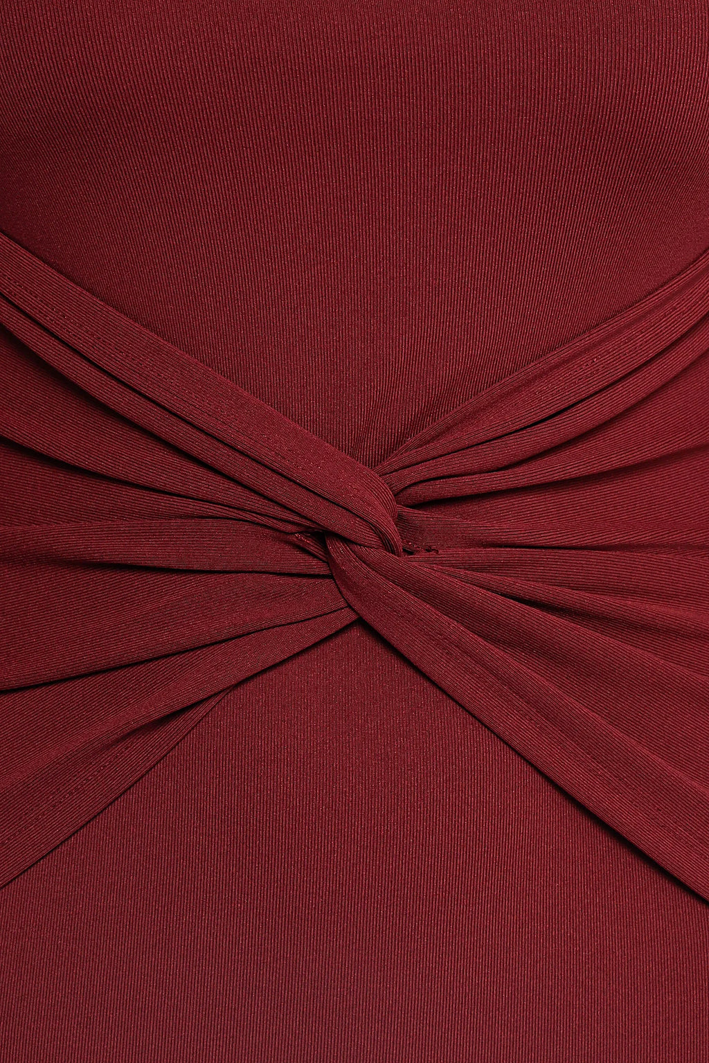 Nash Long Sleeve Dress - Deep Red