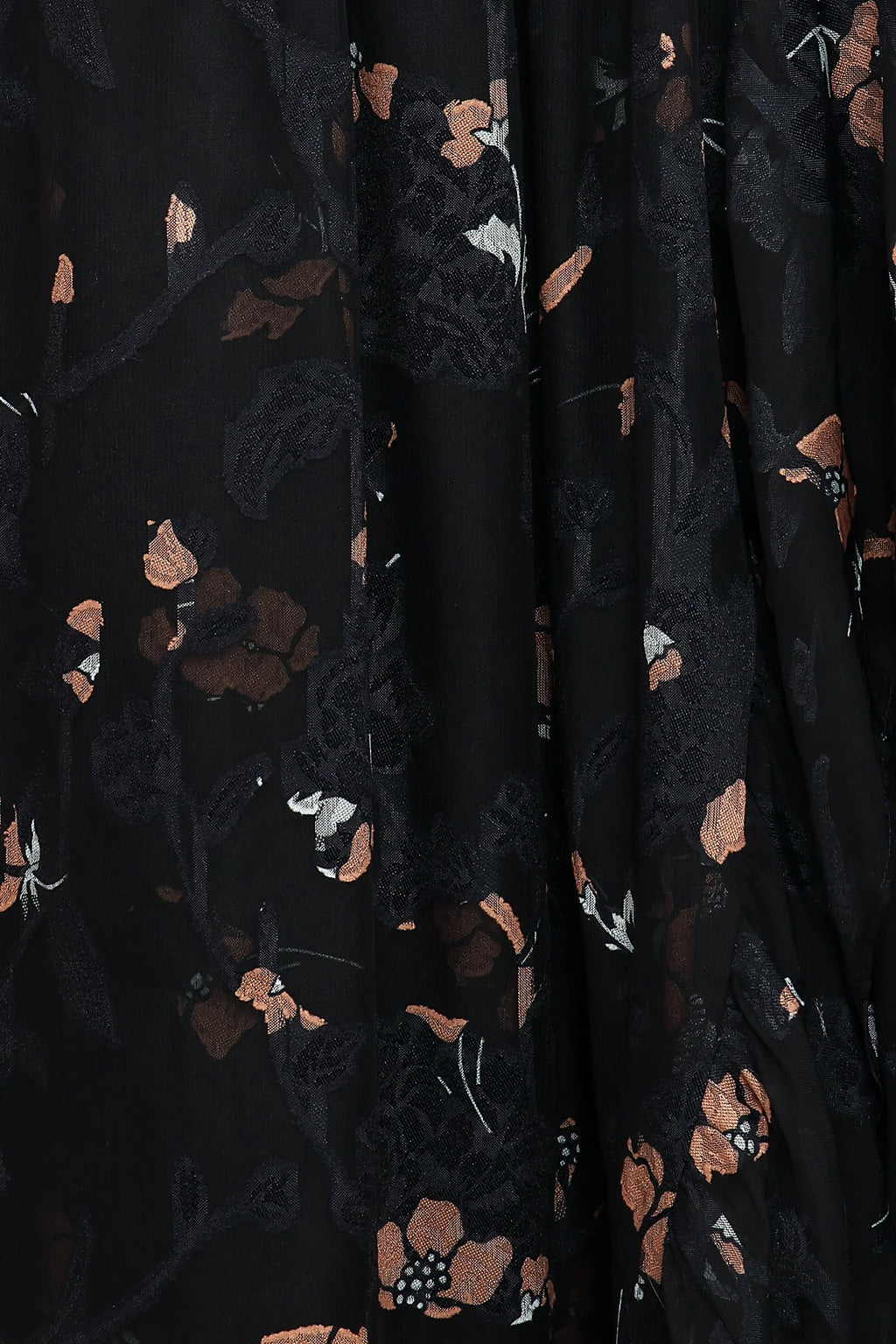 Orielle Maxi Dress - Black/Beige Floral