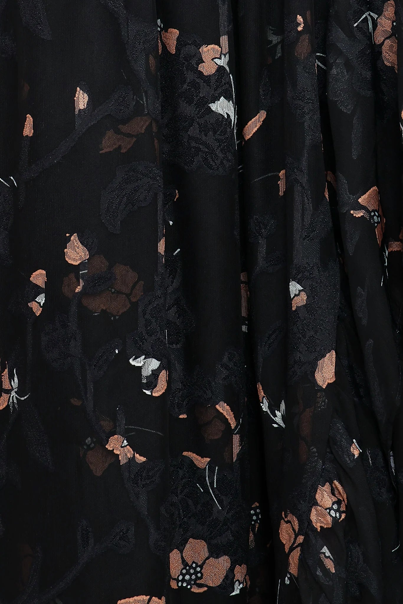 Orielle Maxi Dress - Black/Beige Floral