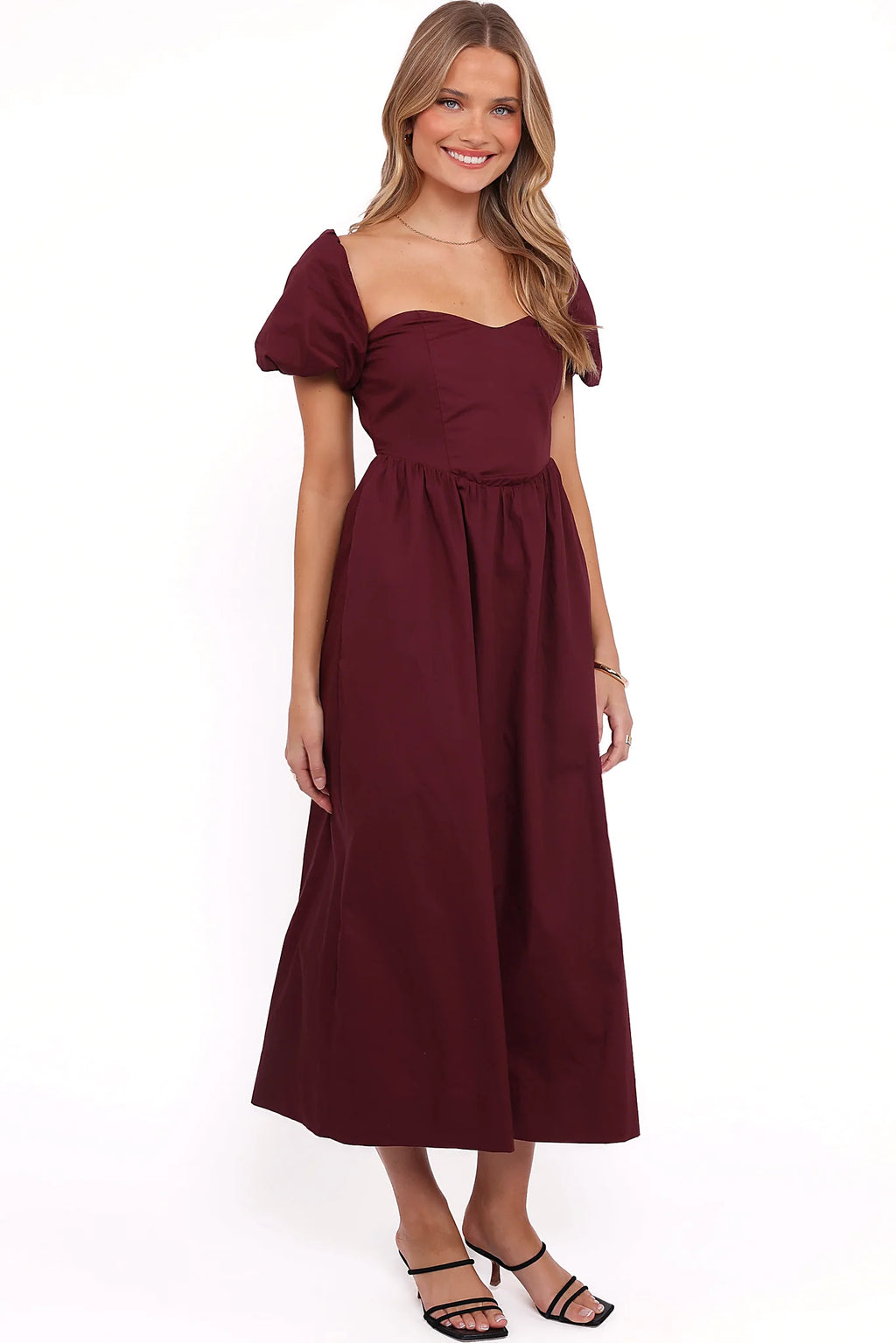 Remira Midi Dress - Cherry