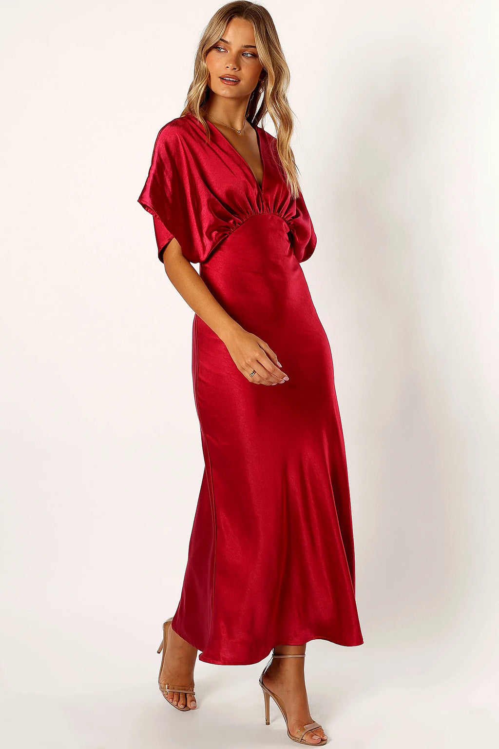 Ricki Maxi Dress - Ruby Wine