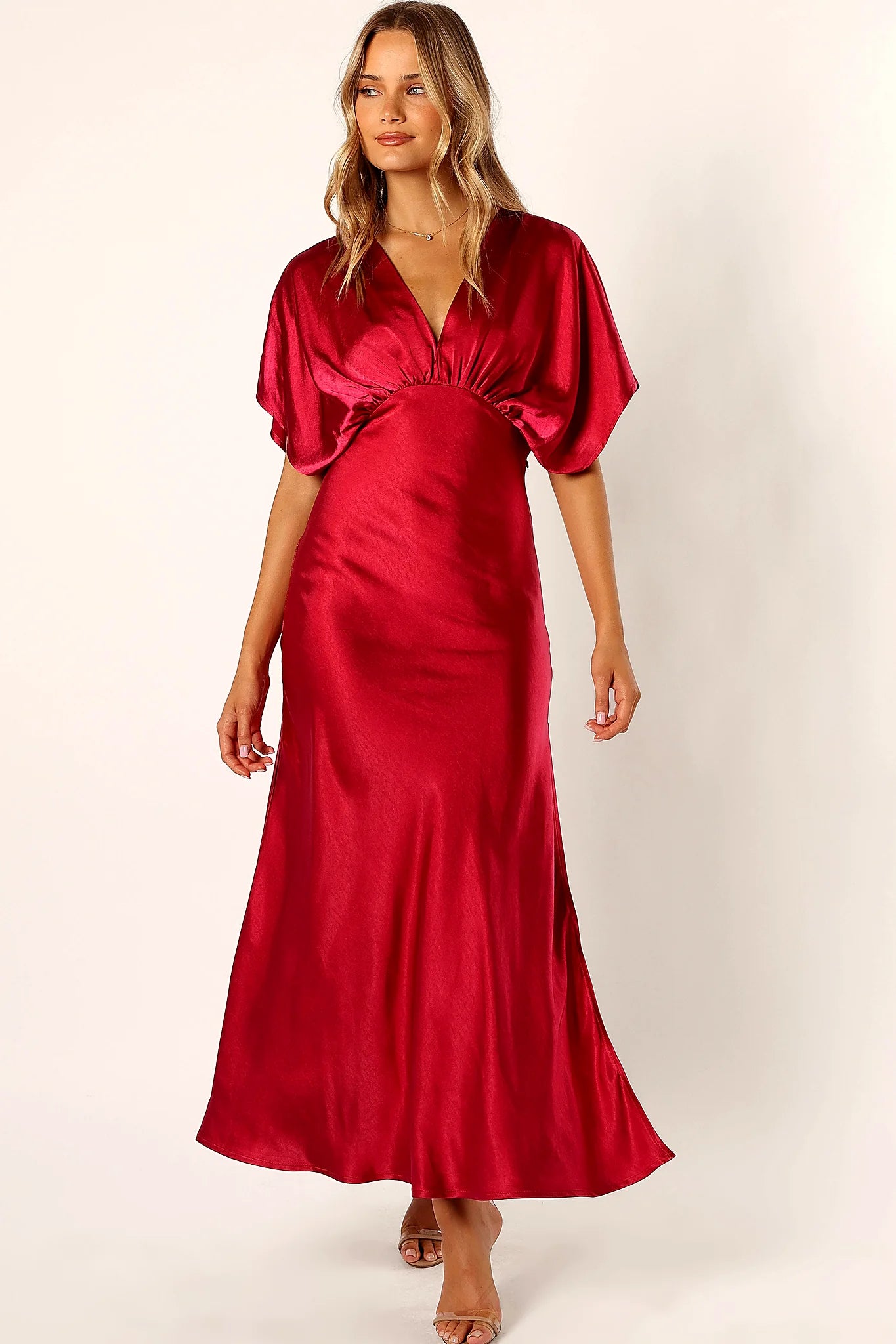Ricki Maxi Dress - Ruby Wine