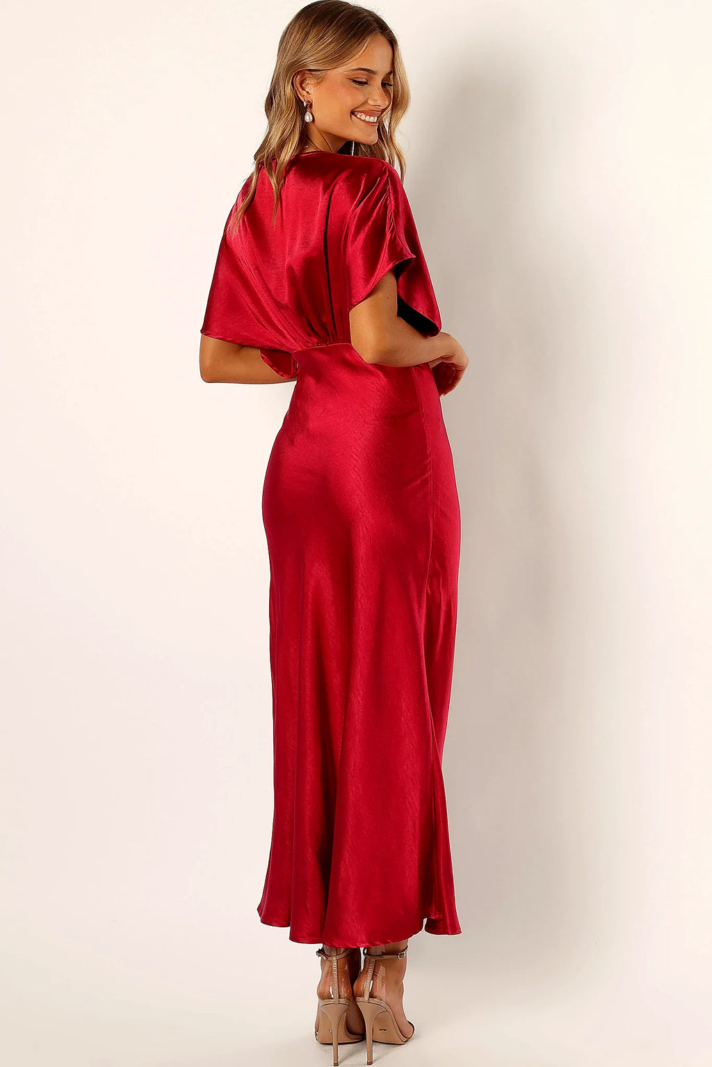 Ricki Maxi Dress - Ruby Wine
