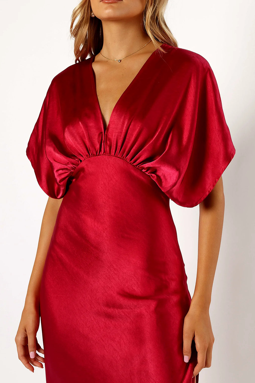 Ricki Maxi Dress - Ruby Wine