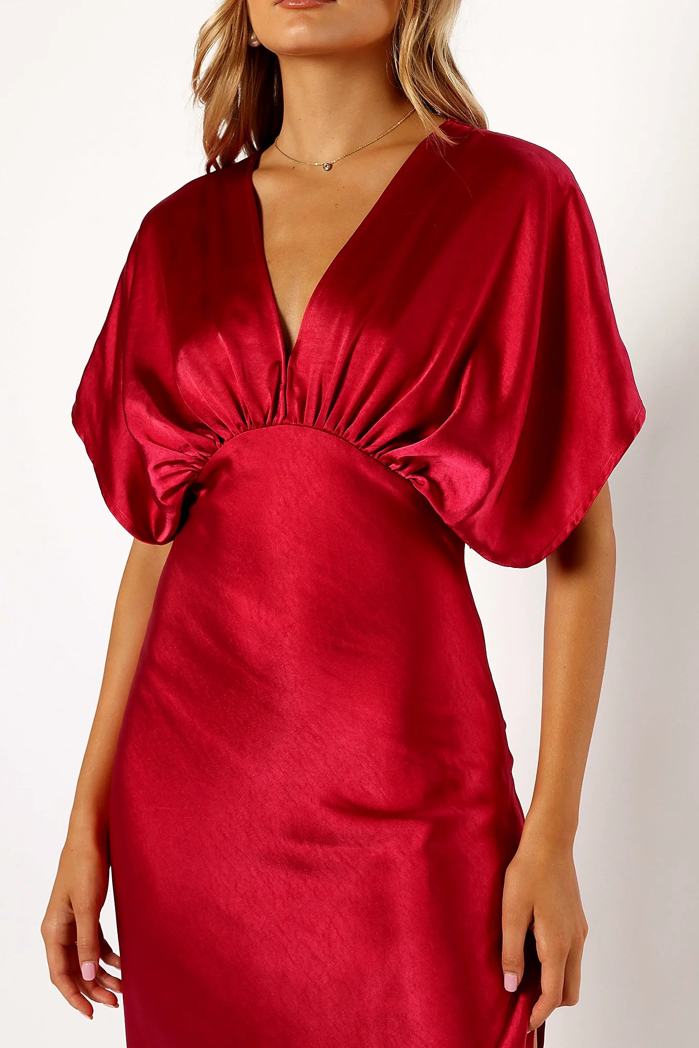 Ricki Maxi Dress - Ruby Wine