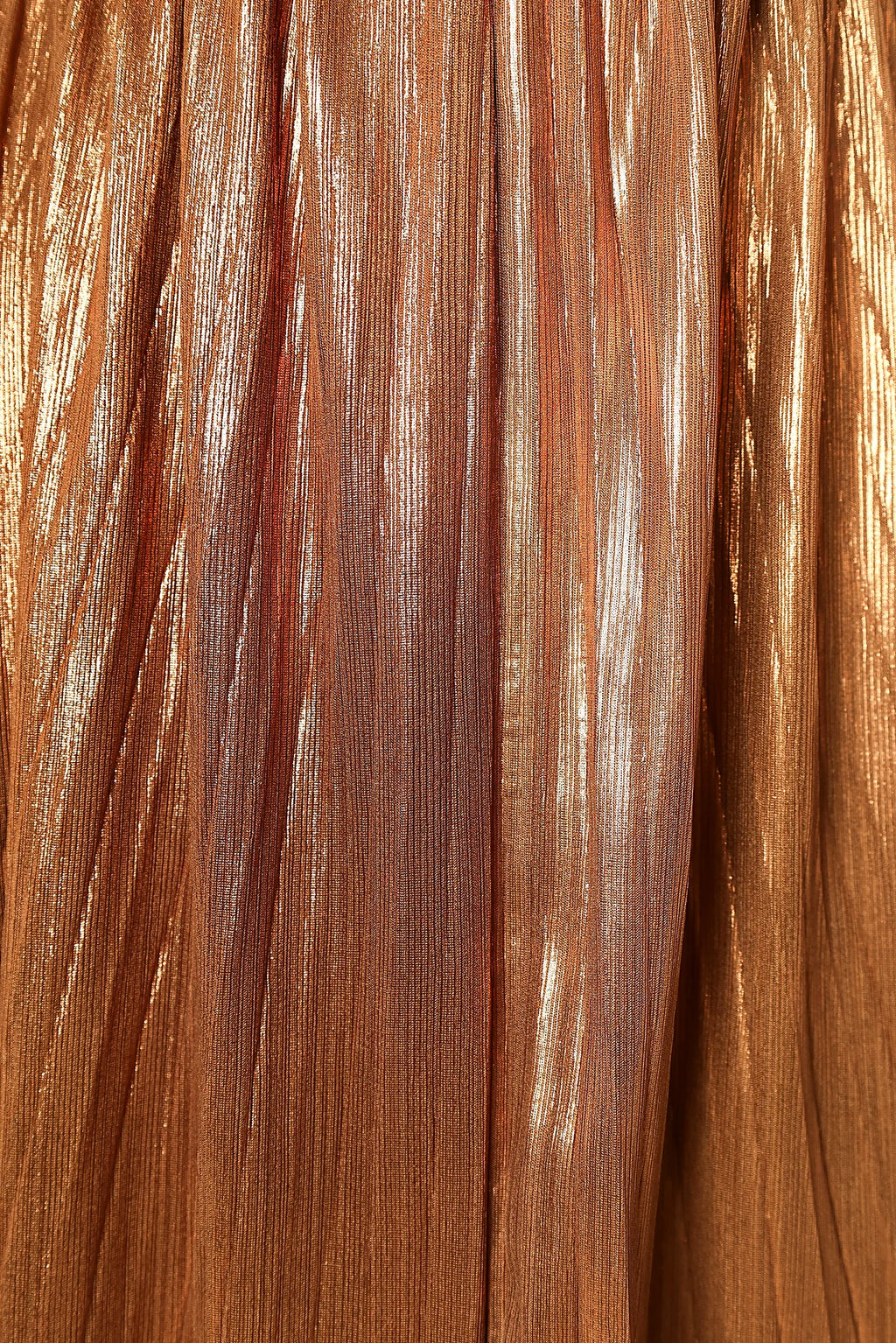 Shania Pleated Maxi Dress - Bronze