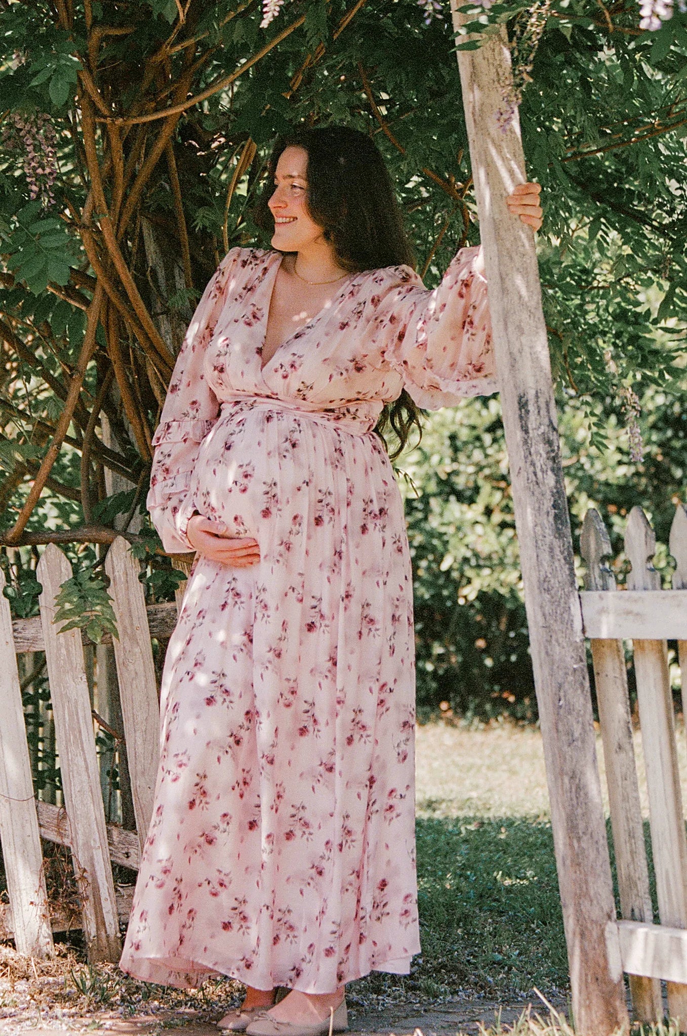 Vayla Maxi Dress - Pink Rose